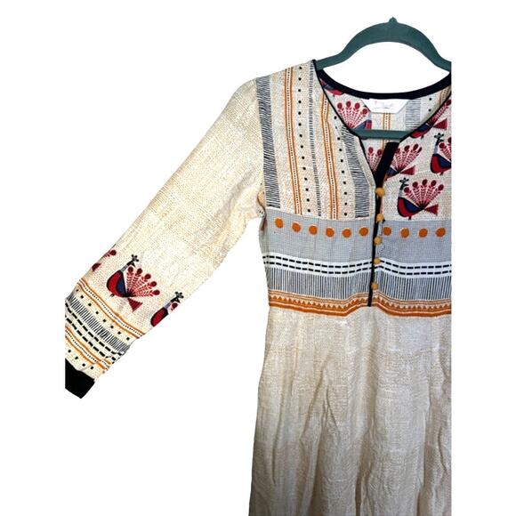 Pannkh Women's Synthetic Kurta Dress, Size S - Picture 4 of 7